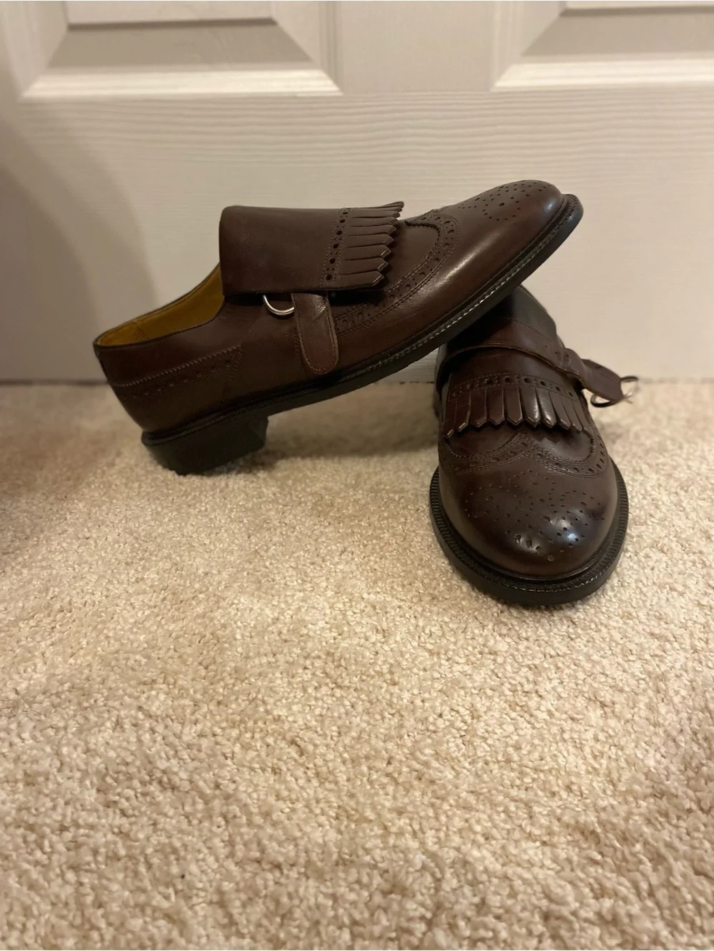SuitSupply Kiltie Oxford Leather Dress Shoes Men’s Size 42